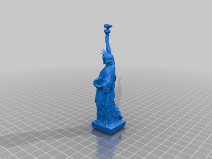 nükleer bomba özgürlük heykel thingigabri85 3d print model - Mito3D