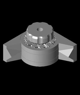 noz biscoito 3d modelo tmackay 3d print model - Mito3D