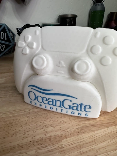 oceangate - logitech playstation 5 controller docking station submarines 3d by thelightspd on thangs 3d print model - Mito3D