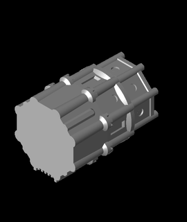 octobox sand castle beetlebuild 3d print model - Mito3D