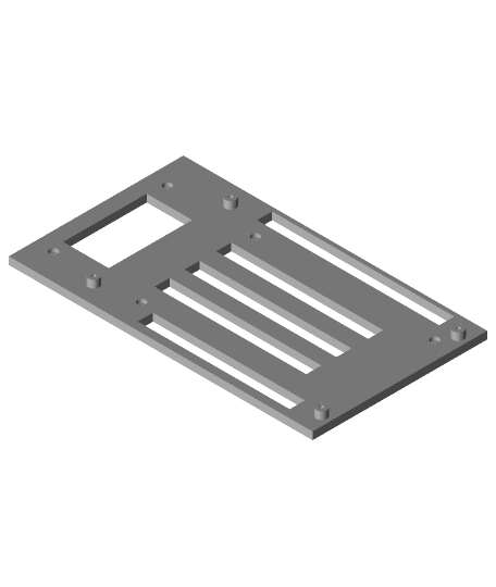 Tintenfisch Chiron Hauptplatine Adapter 3d Modell danke 3D print model - Mito3D