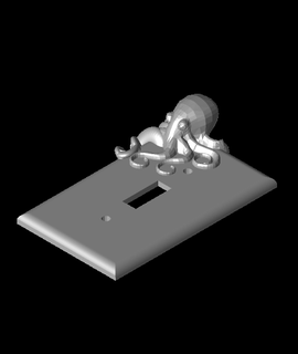 octopus switch platestl jlongbine 3d print model - Mito3D