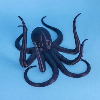 ahtapot duvar sanat askı 3d by teşekkürler sekizlik yumuşakça kafadanbacaklı okyanus deniz su oşinografi hayvan hayvanlar şirin kraken dokunaç dokunaçlar görüntüle binmek monte asılı küpe kolye kolyeler bilezik bilezikler yüzük yüzükler 3d print model - Mito3D