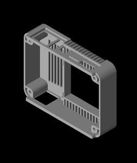 odroid xu4q soltero tablero caso funda 3d print model - Mito3D