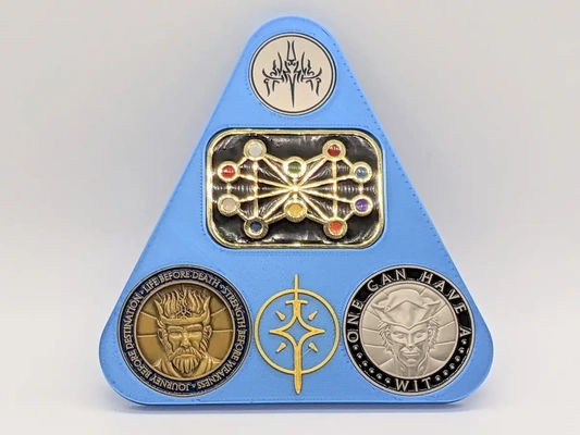 of kings kickstarter coins & pins holder - 3d by cmpickle on thangs 3d print model - Mito3D