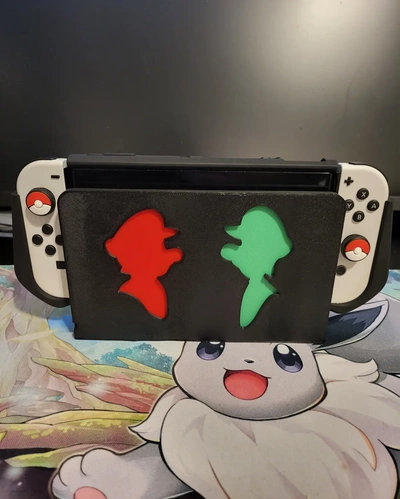 oled nintendo switch dock cover - 3d by thesneak155 on thangs 3d print model - Mito3D