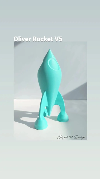 oliver cohete v5 stl 3d by skipper07 on gracias 3d print model - Mito3D