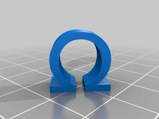 omega letter - 3d by syzguru11 on thangs 3d print model - Mito3D