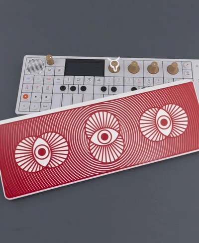 op-1 bestcase decksaver stand wide awake red eye series - 3d by on thangs 3d print model - Mito3D