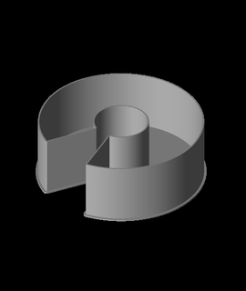 open source Programas logotipo nestable caixa 3d print model - Mito3D