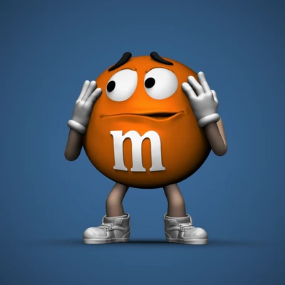 naranja m mascota 3d by chelscct chelseycreatesthings on gracias 3d print model - Mito3D