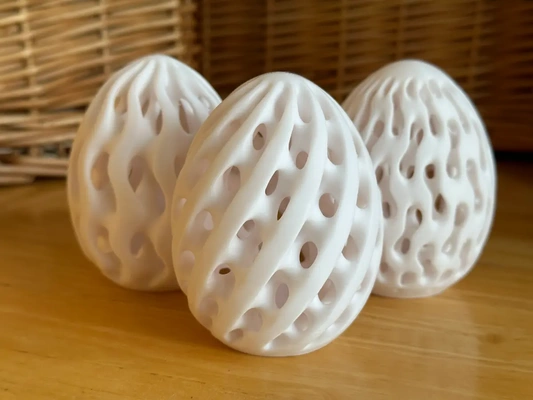 organico uovo 3 3d by davemakesstuff on grazie pasqua primavera contenitore caramella matematica arte tiroide tpms periodico minimo superficie 3d print model - Mito3D