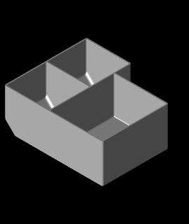 organizzatore scatola ikea markusmmoesch 3d print model - Mito3D