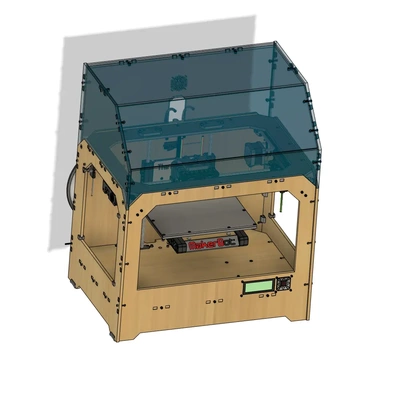 original makerbot replicador canalla reparado 3d by mandicreamente on gracias 3d print model - Mito3D