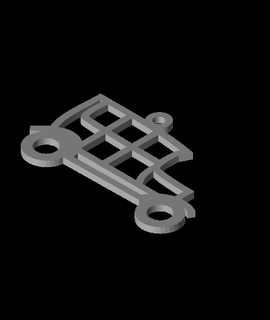 ornamento construido larva moscardón letras entretenimiento 3d print model - Mito3D