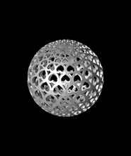 ornamentale palla cuori facile Stampa 3d modello grazie 3d print model - Mito3D