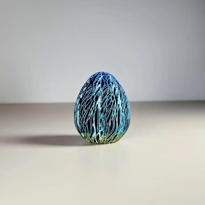 ornamental egg streaks - 3d by printbunny on thangs 3d print model - Mito3D