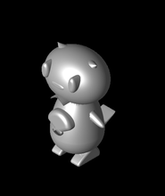 oshawott Pokemon modello 3d gabriel trejo grazie 3d print model - Mito3D