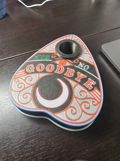 oujia planchette board stash container rolling tray - 3d by thelightspd on thangs 3d print model - Mito3D