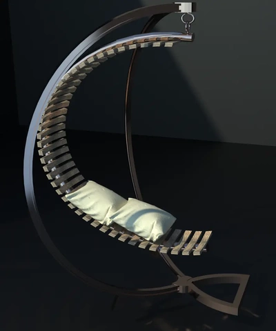 outdoor garden chair outdoorthangs - 3d by david brown on thangs 3d print model - Mito3D