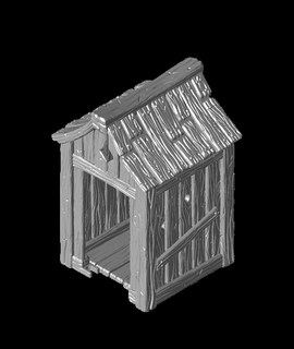 outhouse narnaa 3d print model - Mito3D