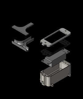 çıkış örtmek kılıf dış mekan v1step cihazlar 3d print model - Mito3D