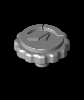 overwatch - extruder knob 3d model thangs 3d print model - Mito3D