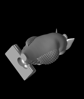 Eule Lampe Werkzeugmond 3d print model - Mito3D