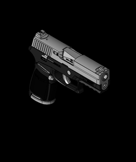 p250 9mm airsoft toy printable 3d model thangs 3d print model - Mito3D