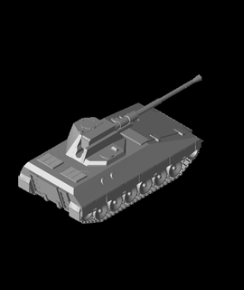 p57 tanque Marte aficiones juegos 3d print model - Mito3D