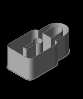 padlock nestable box v1 ppac 3d print model - Mito3D