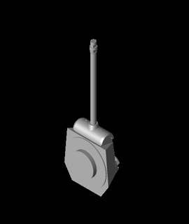 panthère tourelle bunker jerrycon 3d print model - Mito3D