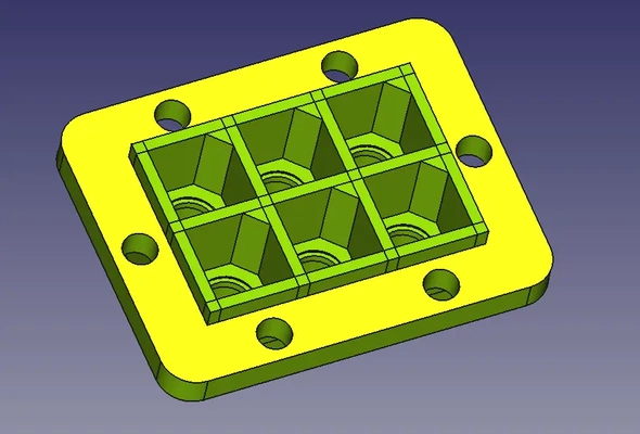 parametric freecad 35mm banana plug connector housing male female - 3d by brimmingideas on thangs 3d print model - Mito3D