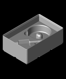 parkside hole - wood gridfinity box 3d print model - Mito3D