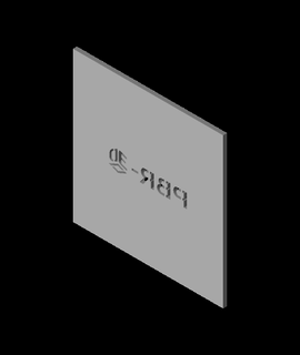 pbr g1 Bauplattestl micahdayn5 3d print model - Mito3D