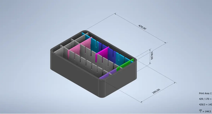 peli style toolbox organiser set - 3d by imogenwren91 on thangs 3d print model - Mito3D