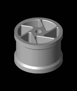 pélican Cas gaine roues chipen83 3d print model - Mito3D