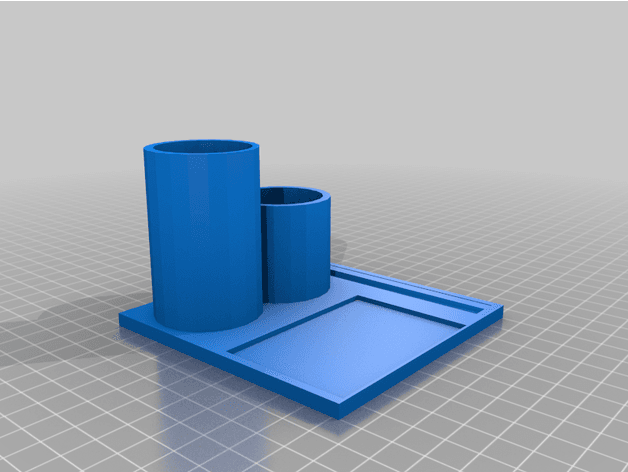 dolma kalem Kulp destek cetvel yuva kepçe 3D print model - Mito3D