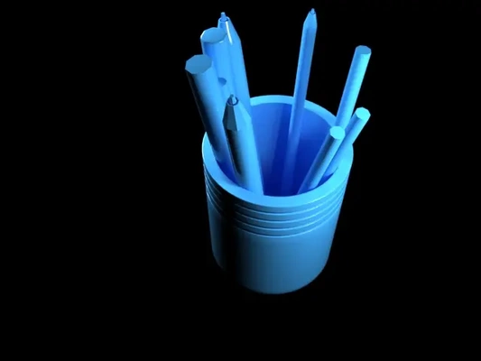 pen supportstl - 3d by boonsawangpanida on thangs 3d print model - Mito3D