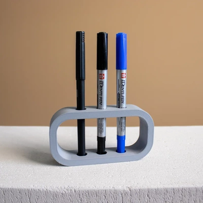 pencil display stand 3pc - 3d by slimprint on thangs 3d print model - Mito3D
