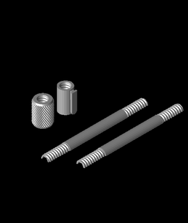pencil extender - hb 7mm woden pe 3d model thangs 3d print model - Mito3D