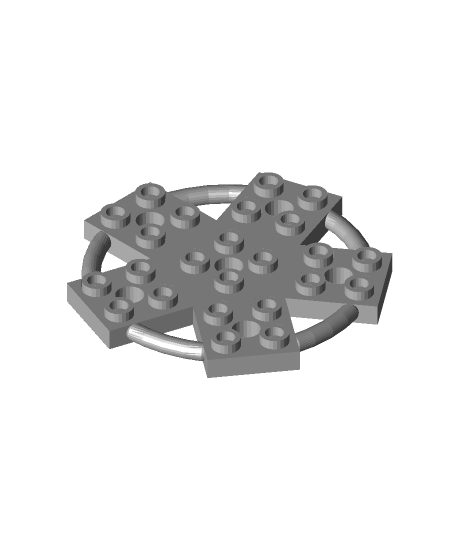 Penta verbinden Verriegelung Ziegel 3D print model - Mito3D