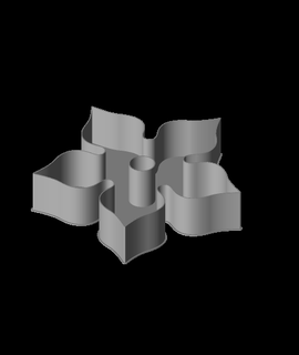 pentafower01 nidible scatola v2 ppac 3d print model - Mito3D
