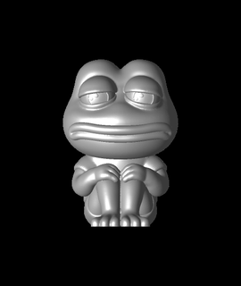 pepe kurbağa patrickarthk 3d print model - Mito3D
