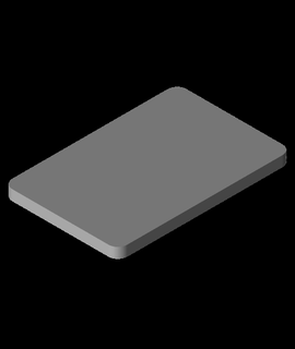 kalıcı depolama hediye kart kafes 3d print model - Mito3D