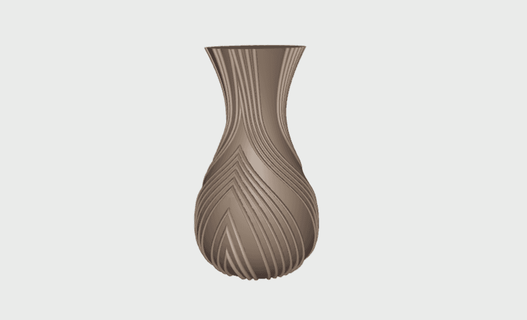 persisch Vase Mels 3d print model - Mito3D