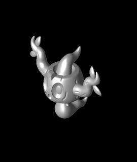 fantasma Pokémon 3d modelo 3d print model - Mito3D