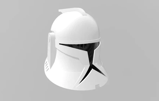 estágio 1 clone capacete animado estilo 3d by reprops03 on 3d print model - Mito3D