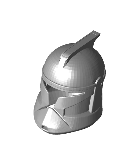 fase 1 clone soldato casco 3D print model - Mito3D