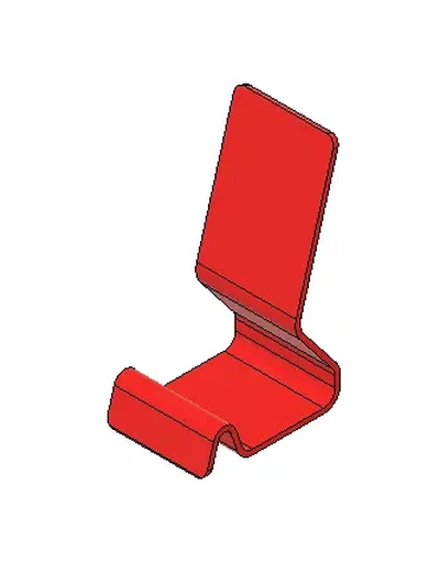 phone stand 2stl - 3d by 450 on thangs 3d print model - Mito3D